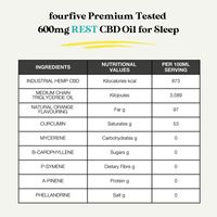 fourfive CBD Rest Oral Spray - Sleep